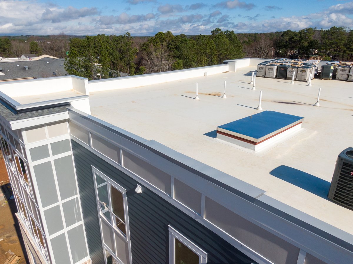 flat roof materials