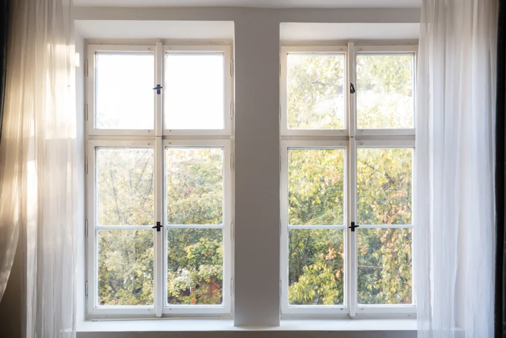 sunlight through windows