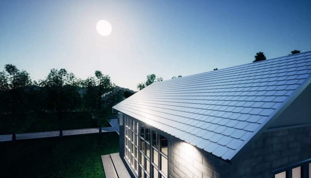 solar shingle roof