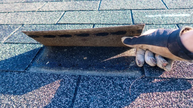 lifting a shingle